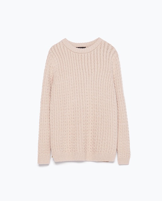 Zara Cable knit sweater